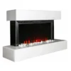 Cabinet Electric Heating Fireplace, Wall, 220-240V, 1000W