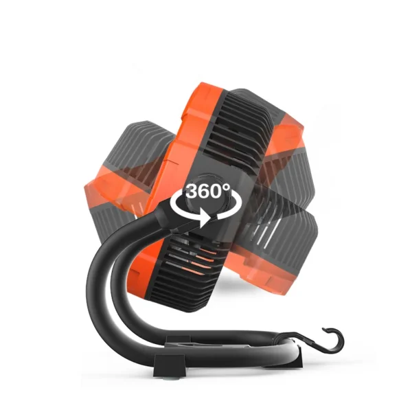 Camping Desktop Fan, Portable, USB - view 2