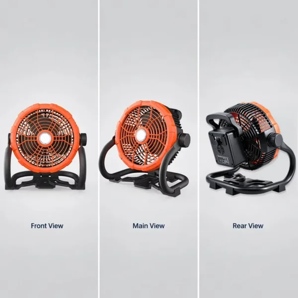 Camping Desktop Fan, Portable, USB - view 5