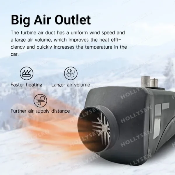 Camping Diesel Air Heater, 24V, 12V, 2kw, 5kw - view 4