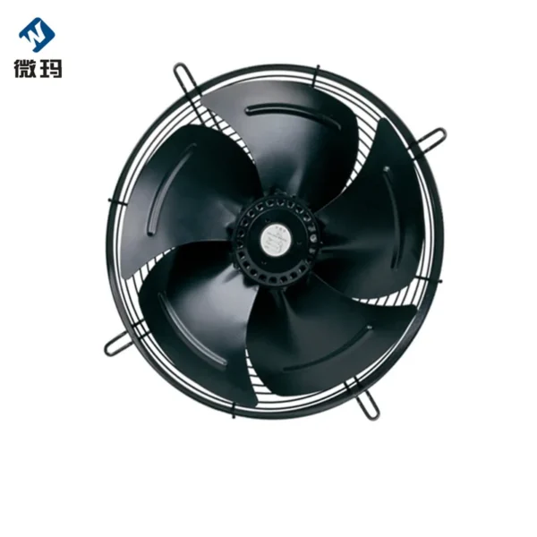 Capacitor Operation Two Motor, 350mm, 380V, Axial - view 2