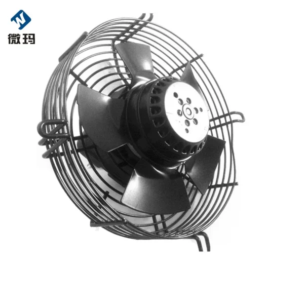 Capacitor Operation Two Motor, 350mm, 380V, Axial - view 3