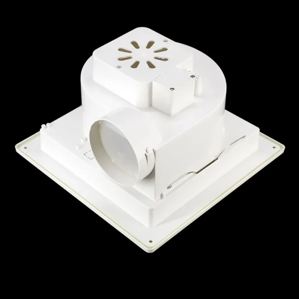 Capacitor Upblast Roof Fan, Plastic, Wall - view 3