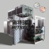 Capacity Hydraulic Cold Plate, 600kg, stainless steel