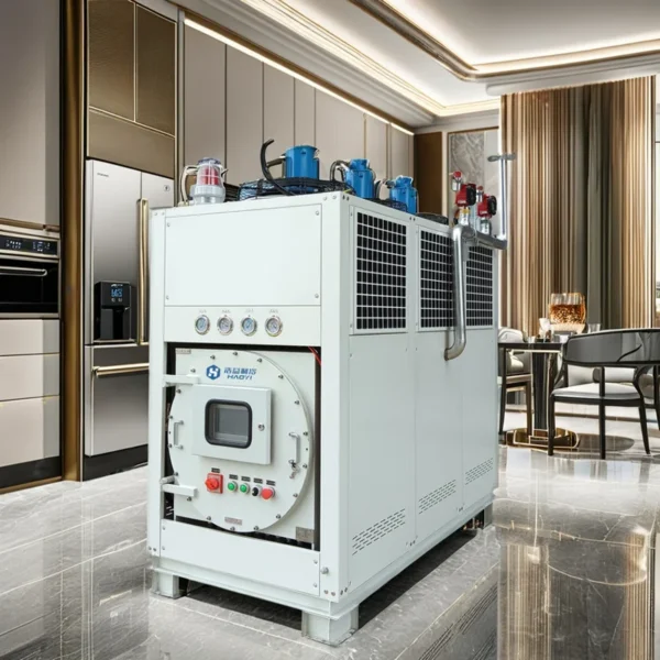 Capacity Industrial Water Chiller, 20hp, 60kw, Plastic - view 4
