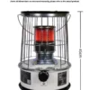 Capacity Kerosene Stove, Portable, Stainless, Steel, 6L - view 2