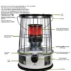 Capacity Kerosene Stove, Portable, Stainless, Steel, 6L - view 3