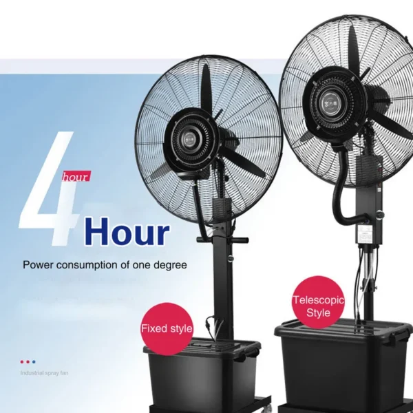 Capacity Misting Fan, 42L, 230w - view 3