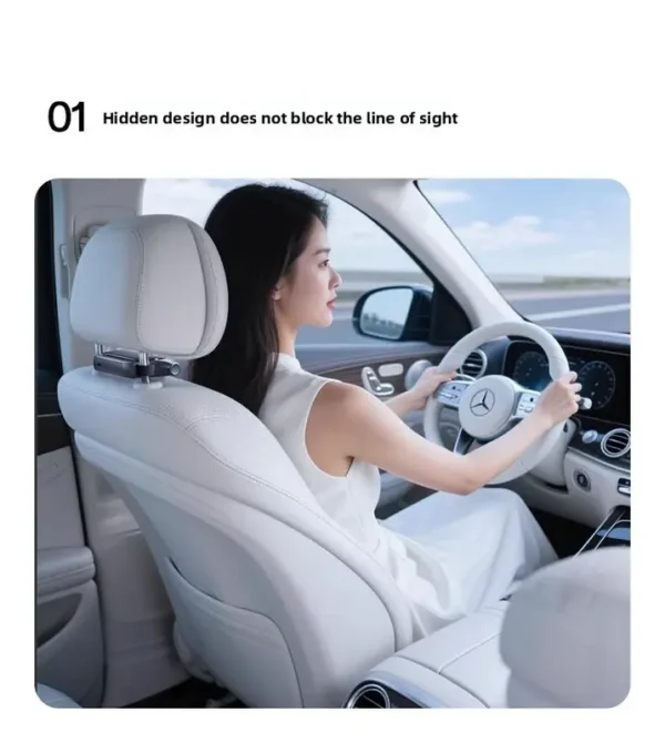 Car Backseat Cooling Fan, Portable, 5 V, Electric - view 3