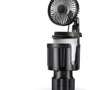 Car Cup Holder Fanspeed, X-RACING, 12V, 4-Inch, Plastic