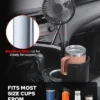 Car Cup Holder Fanspeed, X-RACING, 12V, 4-Inch, Plastic - view 4