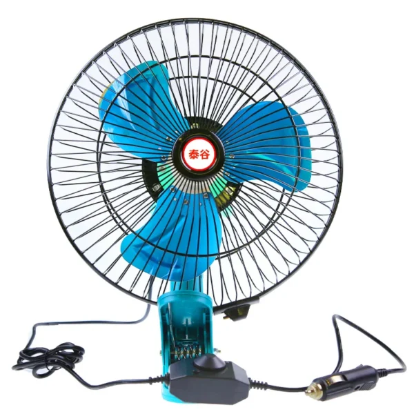 Car Fan, Portable, 12V/24V, USB - view 2