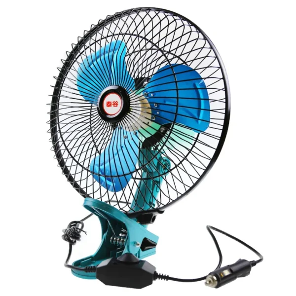 Car Fan, Portable, 12V/24V, USB - view 3