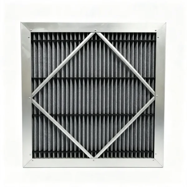 Carbon Inline Air Filter, Activated Carbon, Pleated Filter