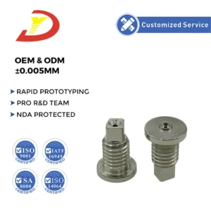 Carbon Steel Turned, Screws, JY0091, 10mm(0.39in)