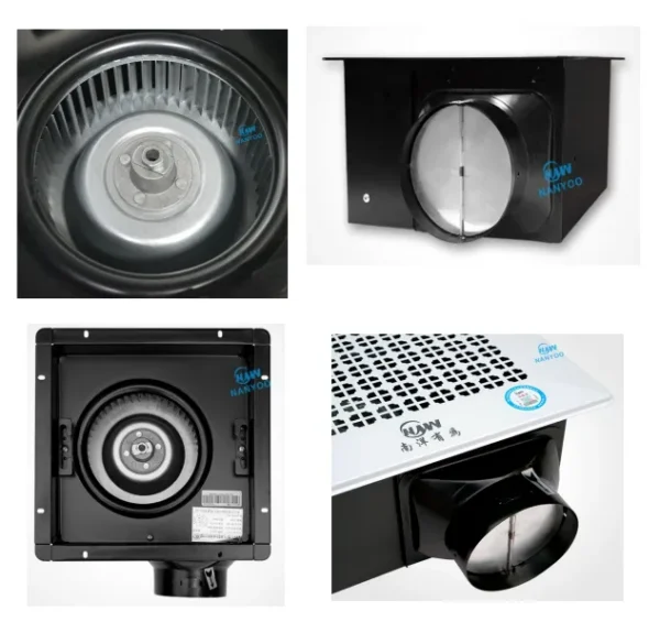 Casing Ceiling Mounted Fan, 220V, Plastic - view 2