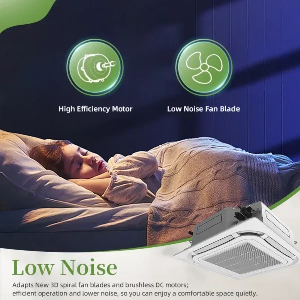 Cassette Air Conditioner, 360°, HVAC, Inverter, 5-16kW - view 6