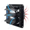 Cast Iron Shutter Fan, 50Hz, Wall