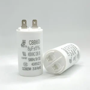 Cbb60 Air Conditioning Fan, 8Uf, 450Vac