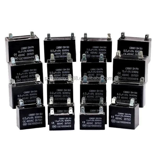 Cbb61capacitor for Air Conditioner, 450v, 2.5uf