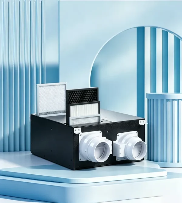Ceiling Balanced Ventilation Unit, 150mm, HRV - view 2