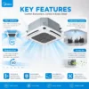 Ceiling Cassette Air Conditioner, 12000-55000, BTU - view 6