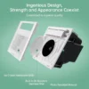 Ceiling Cooling Fan, 120°, IPX2, Waterproof, 91mm - view 5