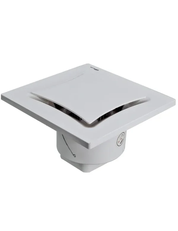 Ceiling Duct Exhaust Fan, ABS, 110-240V, Copper - view 3