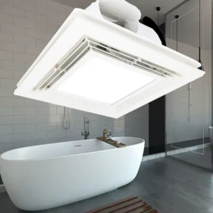 Ceiling Duct Pipe Fan, 2-in-1, LED