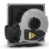 Ceiling Exhaust Fan, 150m/h, ABS, Copper, HVAC - view 4