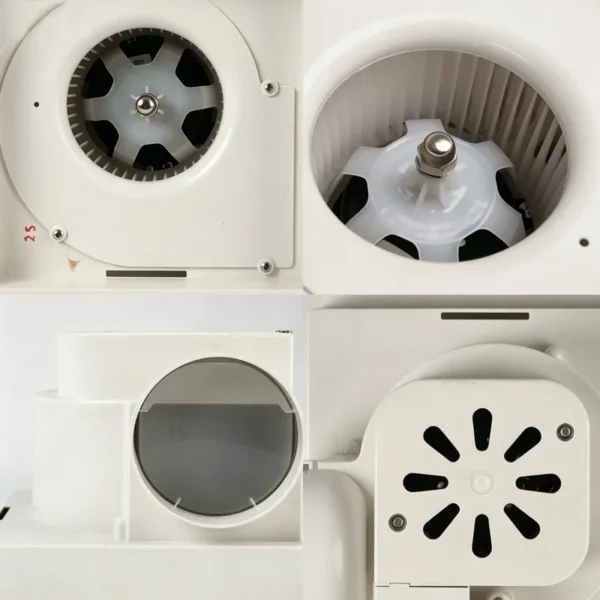 Ceiling Fan, 110V/220V, Plastic - view 4
