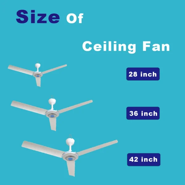 Ceiling Fan, 12V, Solar - view 4