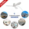 Ceiling Fan, 1stshine, Electric, Plastic - view 5