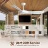 Ceiling Fan, 35W(0.05hp), Wood+Metal - view 3