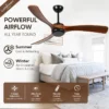 Ceiling Fan, 35W, Wood+Metal - view 2