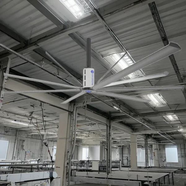 Ceiling Fan, 380 V, aluminium - view 4