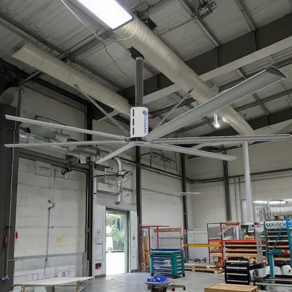 Ceiling Fan, 380 V, aluminium - view 6