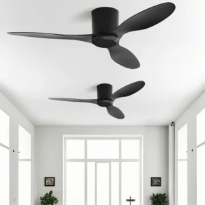Ceiling Fan, 42", ABS, 110-220V, 42 Inch, ABS 3pcs, DC Motor