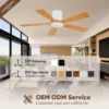 Ceiling Fan, 50 W, Solid Wood + Metal - view 4