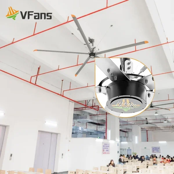 Ceiling Fan, Aluminum, 220 V, 0.4kW - view 5