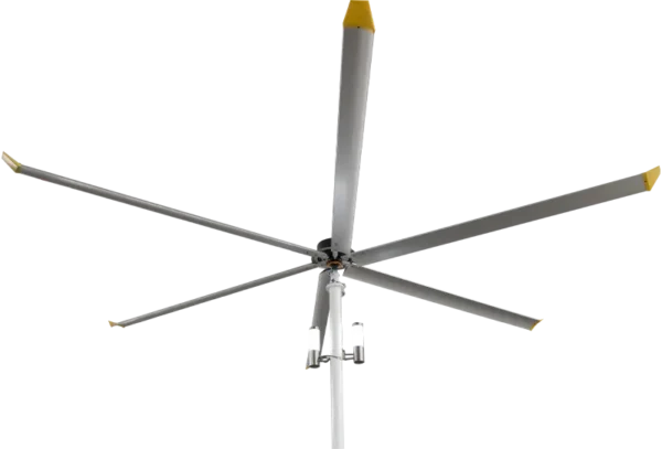 Ceiling Fan, Axial, 18ft, Aluminum, 220V - view 4