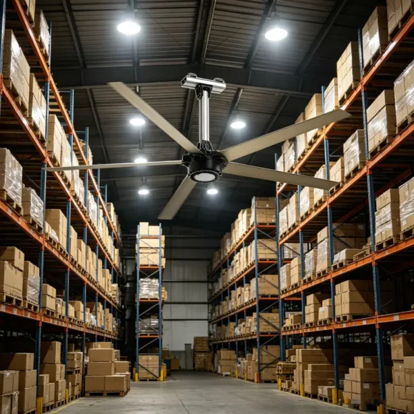 Ceiling Fan, BCF-327-60-8M, HVLS, 13FT, 220/380V - view 3