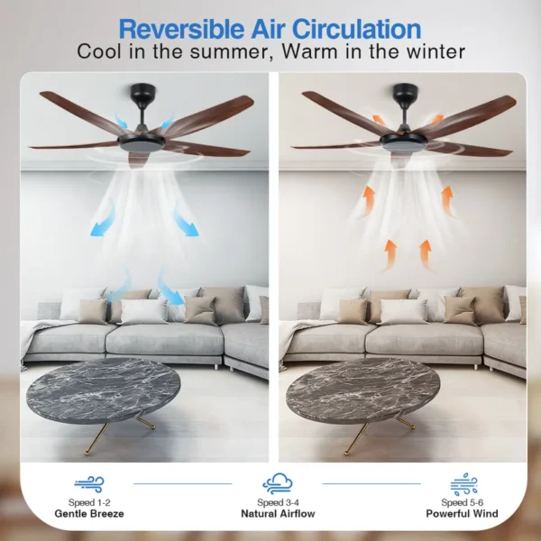 Ceiling Fan, BLDC, E1056HH - view 2