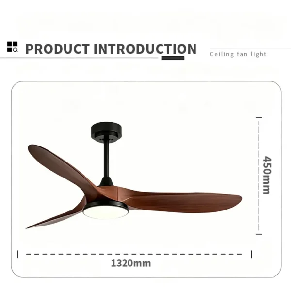 Ceiling Fan, BLDC, LED - view 2