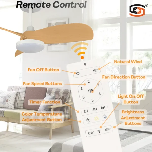 Ceiling Fan, BLDC, SD-CF032 - view 6