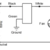 Ceiling Fan, Brass, 120V, 60Hz - view 5