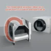 Ceiling Fan, Cast, 100/150/200/250mm, Centrifugal