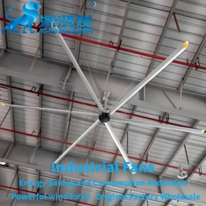 Ceiling Fan, Dia.4.2M, 500W, 14ft, HVLS