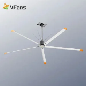 Ceiling Fan, HVLS, 220 V, 0.3kW, 3.1m (11ft), Aluminum Alloy