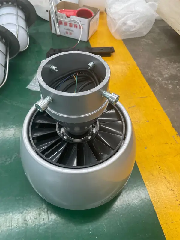 Ceiling Fan, HVLS, 220 V, Aviation Metal - view 2